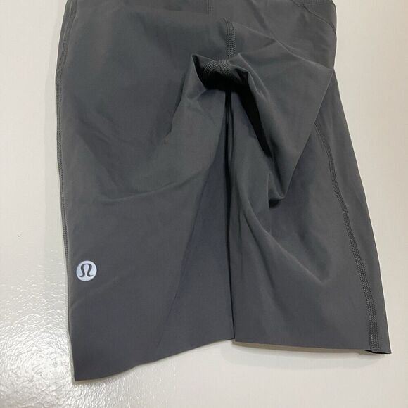 LULULEMON Dark gray Long line biker shorts size US 4 - Picture 3 of 5